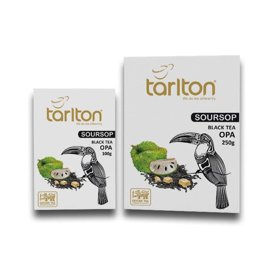 Tarlton Tea, Pure Ceylon Tea, Black Tea, Soursop Flavor, OPA, Premium Quality, Tarlton, Venture Tea, Wholesale Tea Supplier, Export, Custom Brand, Tea Company