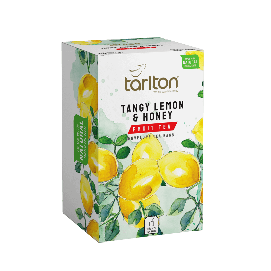Tangle Tea Tangy Lemon & Honey Tea - Tarlton Tea - Pure Ceylon Tea Brans - One of ...