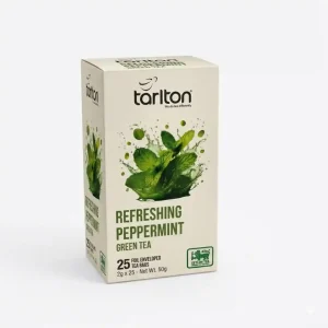 Refreshing Peppermint Green Tea